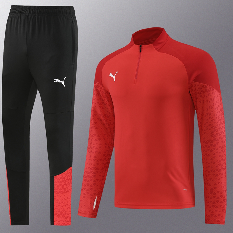 23-24 Season Half Zipper Training Suit - Click Image to Close